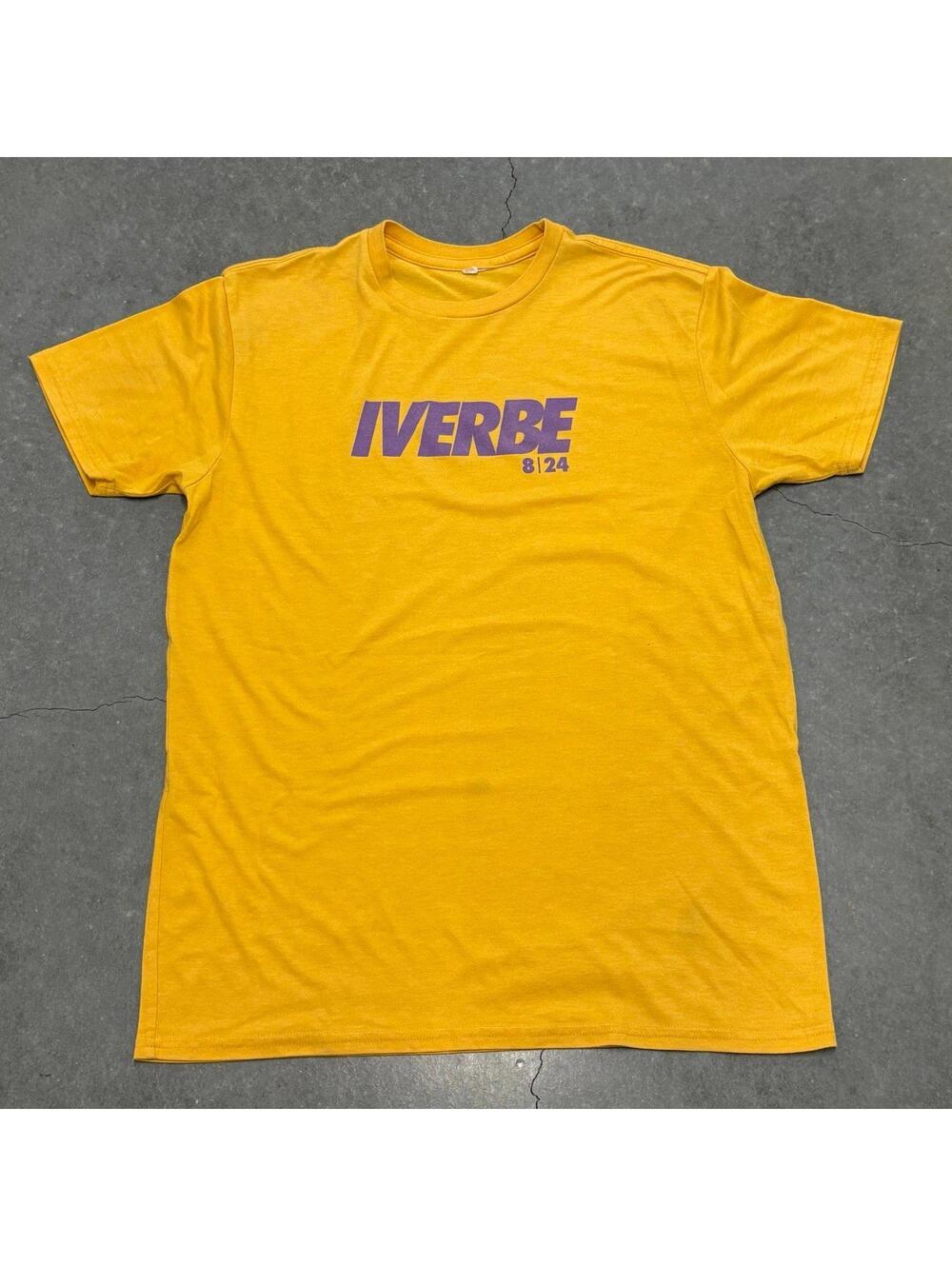 IVERBE Los Angeles Lakers Kobe Bryant Tribute T Shirt